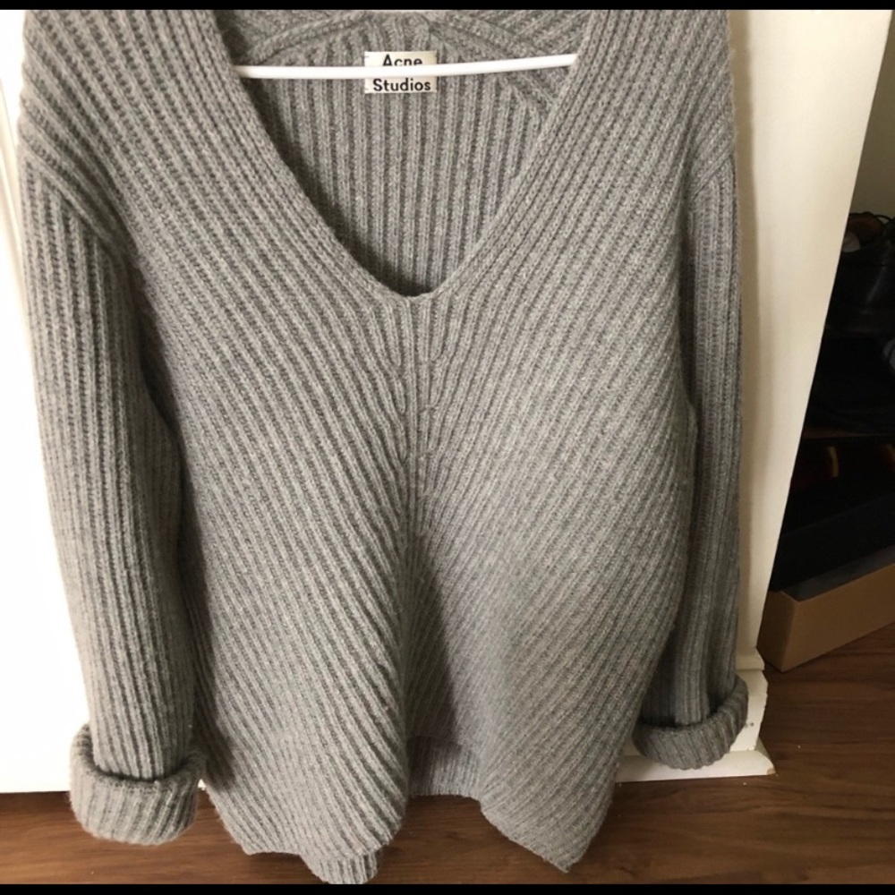 Acne Studios ‘Deborah’ v neck sweater